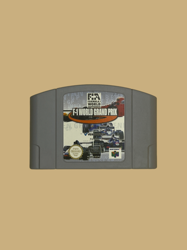 Nintendo 64 f 1 world grand prix front