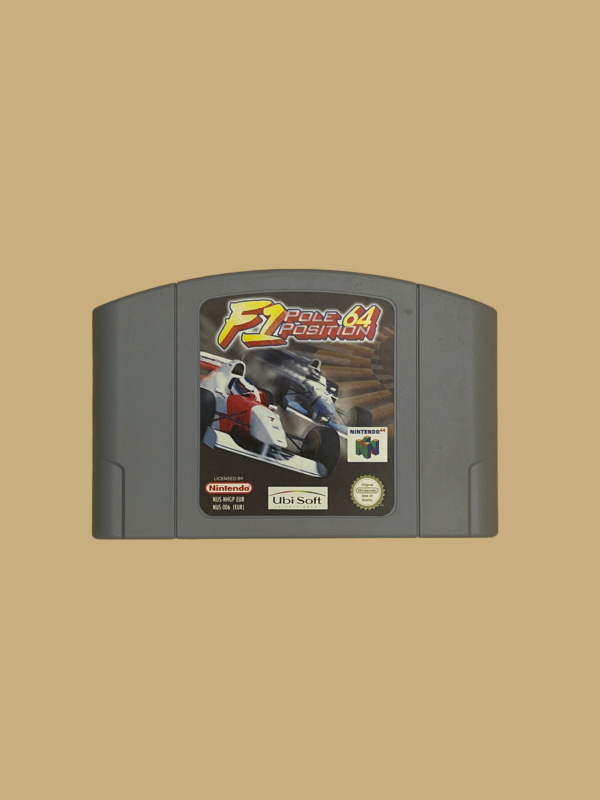 Nintendo 64 f1 pole position 64 front