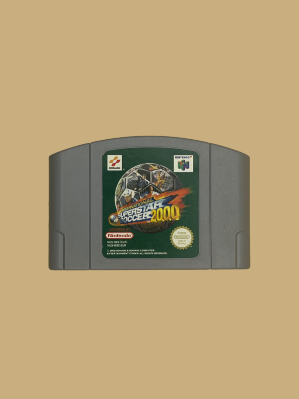 Nintendo 64 international superstar soccer front