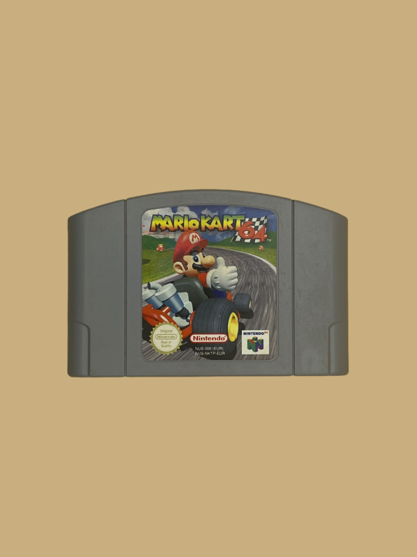 Nintendo 64 mario kart 64 front