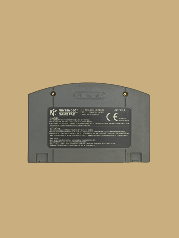 Nintento 64 beetle adventure racing! back