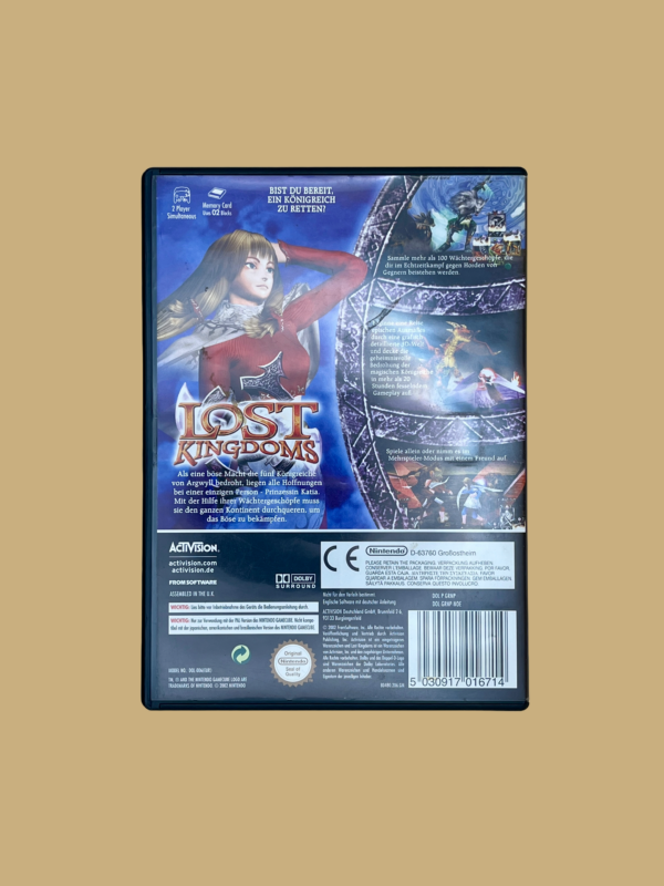 Gamecube lost kingdoms back
