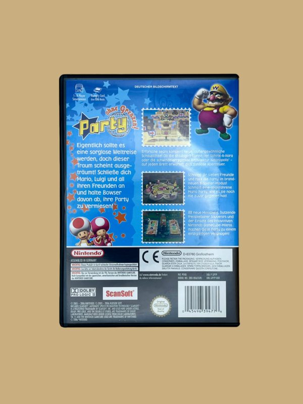 Gamecube mario party 7 back