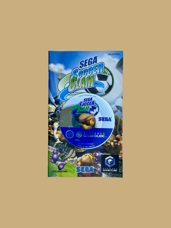 Gamecube sega soccer slam booklet