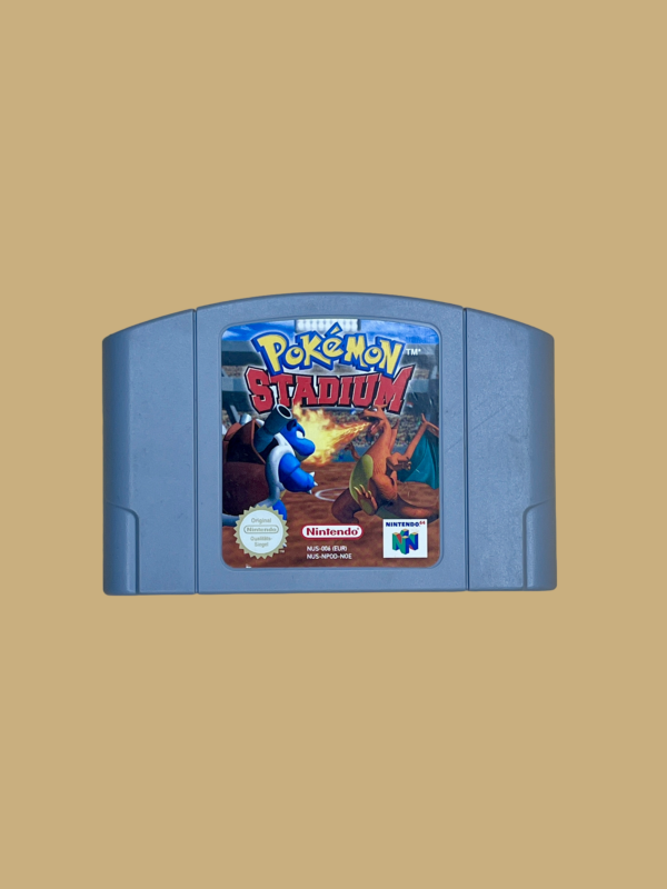 N64 pokemon stadium front