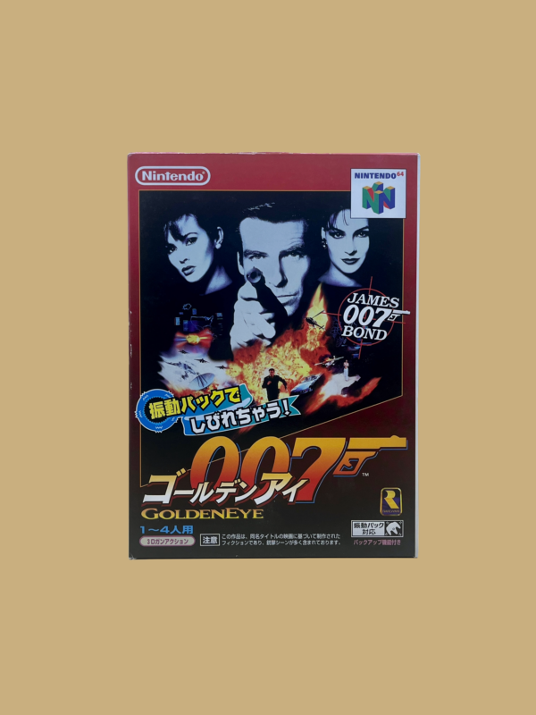 Nintendo 64 007 goldeneye front