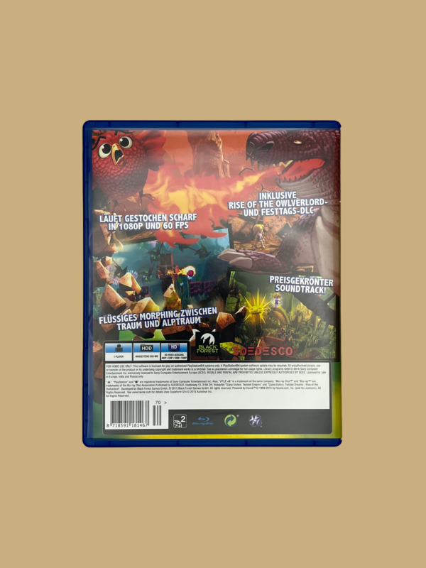 Ps4 gianna sisters twisted dreams directors cut back