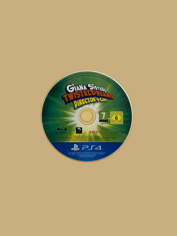 Ps4 gianna sisters twisted dreams directors cut disc