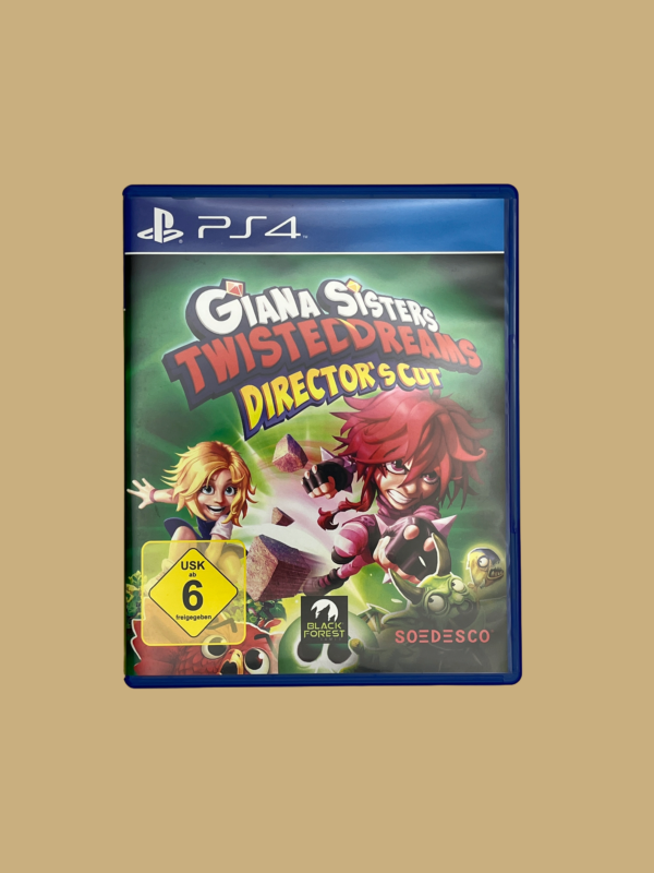 Ps4 gianna sisters twisted dreams directors cut front