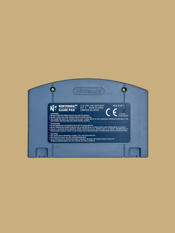 Nintendo 64 fifa 99 back