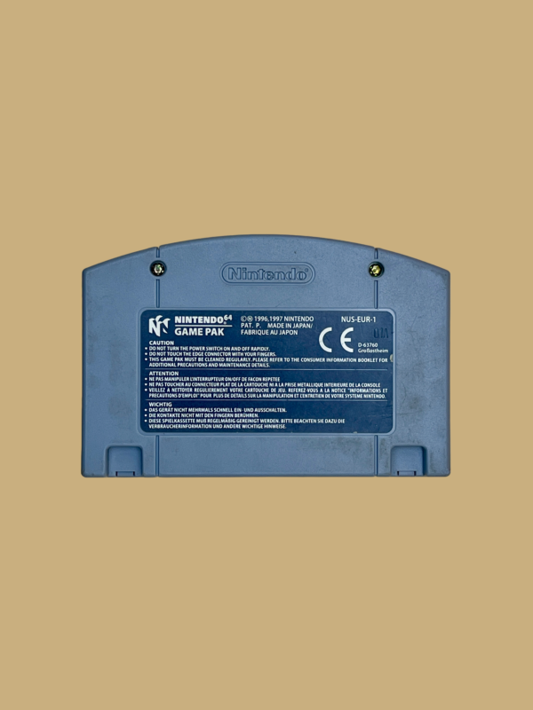 Nintendo 64 mario kart 64 back