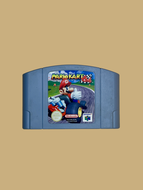 Nintendo 64 mario kart 64 front