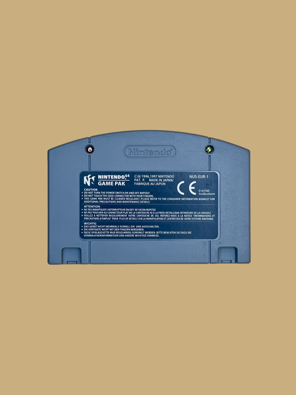 Nintendo 64 super mario 64 back