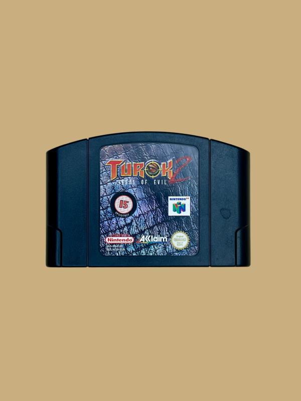 Nintendo 64 turok 2 seeds of evil front