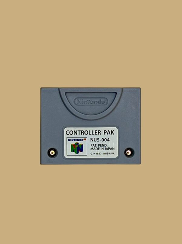 Nintendo 64: Controller Pak (Model NUS-004)