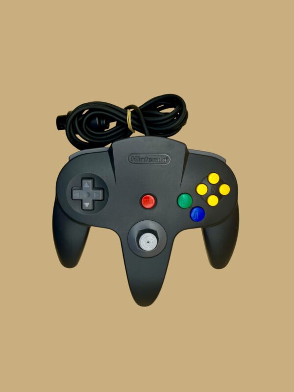 Nintendo 64: Controller Schwarz/Grau (Model NUS-005)