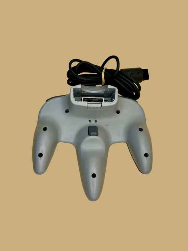 Nintendo 64: Controller Schwarz/Grau (Model NUS-005) – Bild 2