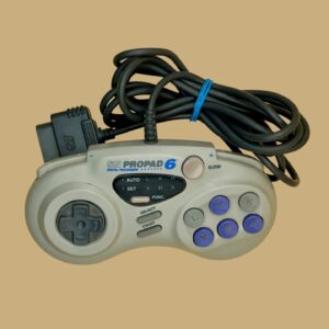 Super Nintendo Entertainment System (SNES): SN ProPad 6 Controller